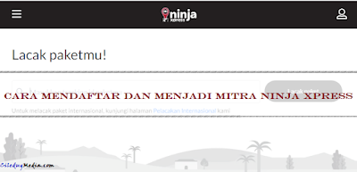 Cara mendaftar dan menjadi mitra Ninja Xpress